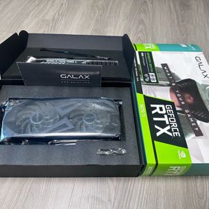 GALAX Rtx 3070 ti ex 8gb 이미지