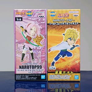 나루토 월콜 월드콜렉터블 미나토 호카게 사쿠라 미개봉 피규어 판매합니다 이미지