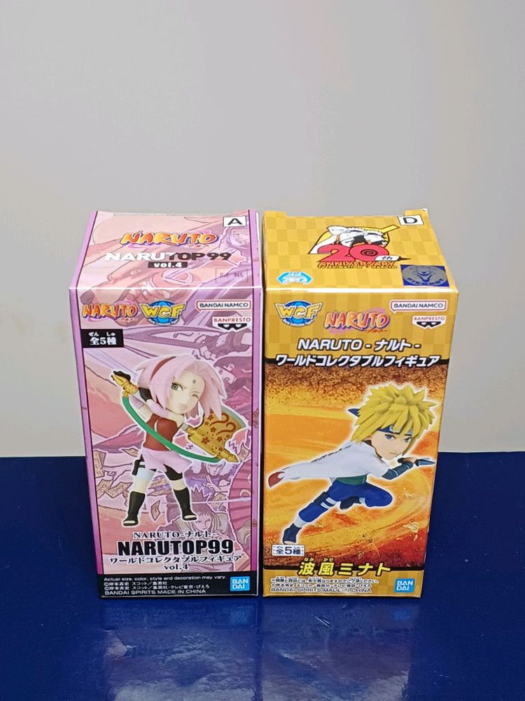 나루토 월콜 월드콜렉터블 미나토 호카게 사쿠라 미개봉 피규어 판매합니다 이미지