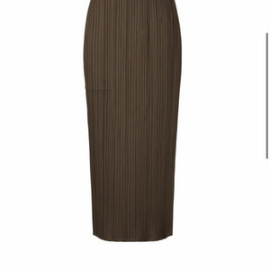 플리츠플리즈 먼슬리 랩 스커트 다크브라운 3 이미지
