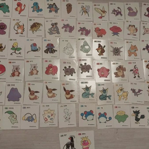 포켓몬 띠부실 팔아요(도감 포함) 이미지