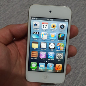 애플 아이팟터치4세대 32기가 a1367 화이트 이미지