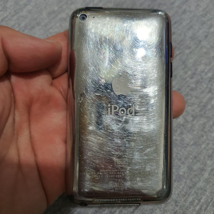 애플 아이팟터치4세대 32기가 a1367 화이트 이미지