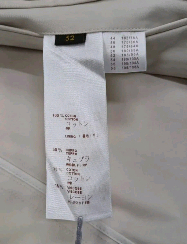 [정품 파격가 남성] 루이비통 더블 하프 자켓 코트 52 사이즈 (샤넬 구찌 프라다 펜디 에르메스 디올) 이미지