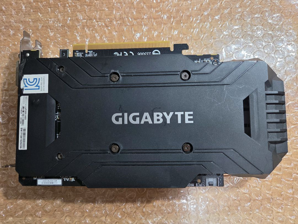 기가바이트 gtx1060 3gb 그래픽카드 팝니다. 이미지