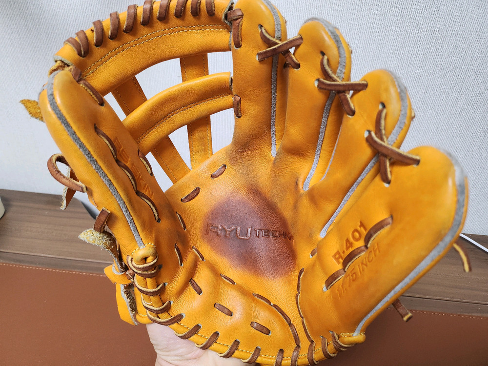 류 야구 글러브 11.75 인치 내야 포수 미트 이미지