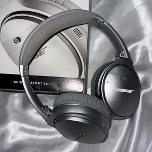 BOSE QC35 II 헤드셋 실버 헤드폰 회색 그레이 보스 이미지