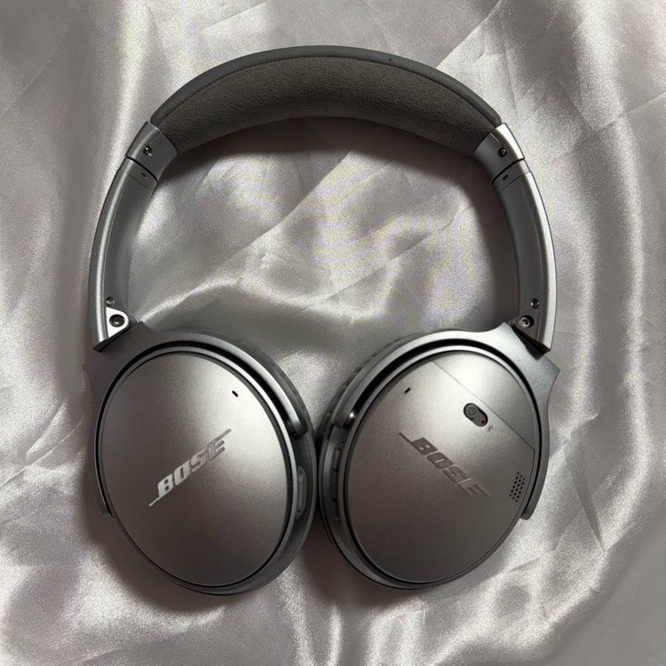 BOSE QC35 II 헤드셋 실버 헤드폰 회색 그레이 보스 이미지