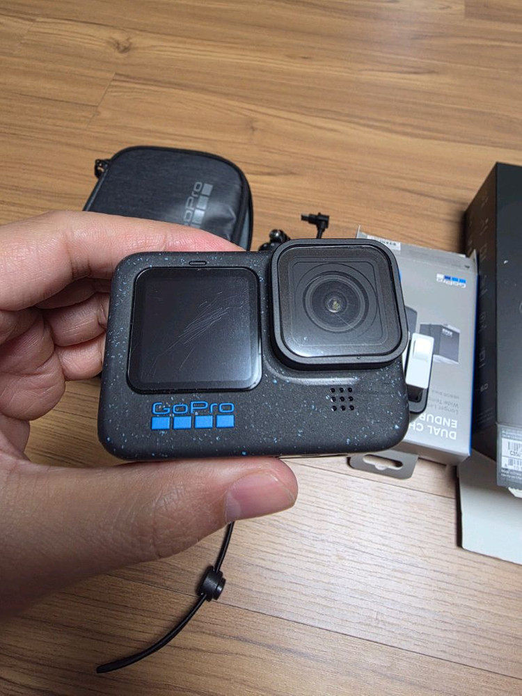 고프로12 방수케이스 볼타 배터리팩 등 구성셋팝니다 이미지