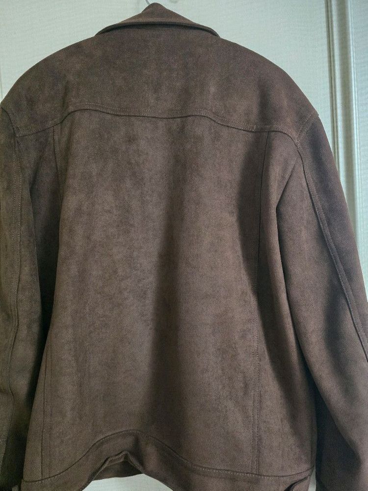 도프제이슨 풀업 스웨이드 트러커 자켓 MOCHA 이미지