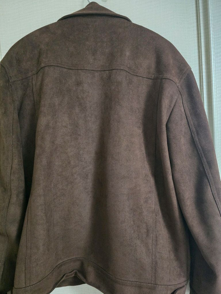 도프제이슨 풀업 스웨이드 트러커 자켓 MOCHA 이미지