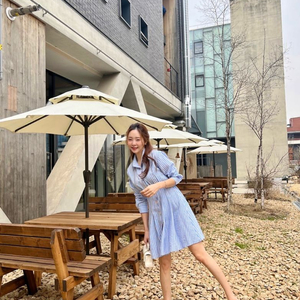 새상품 1104라이너 슈퍼린짱 니스 셔츠 원피스 이미지