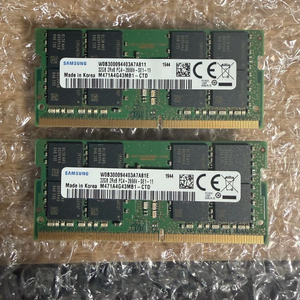 삼성 DDR4 2666v 32GB 노트북용 램 2개 (총 64GB) 이미지