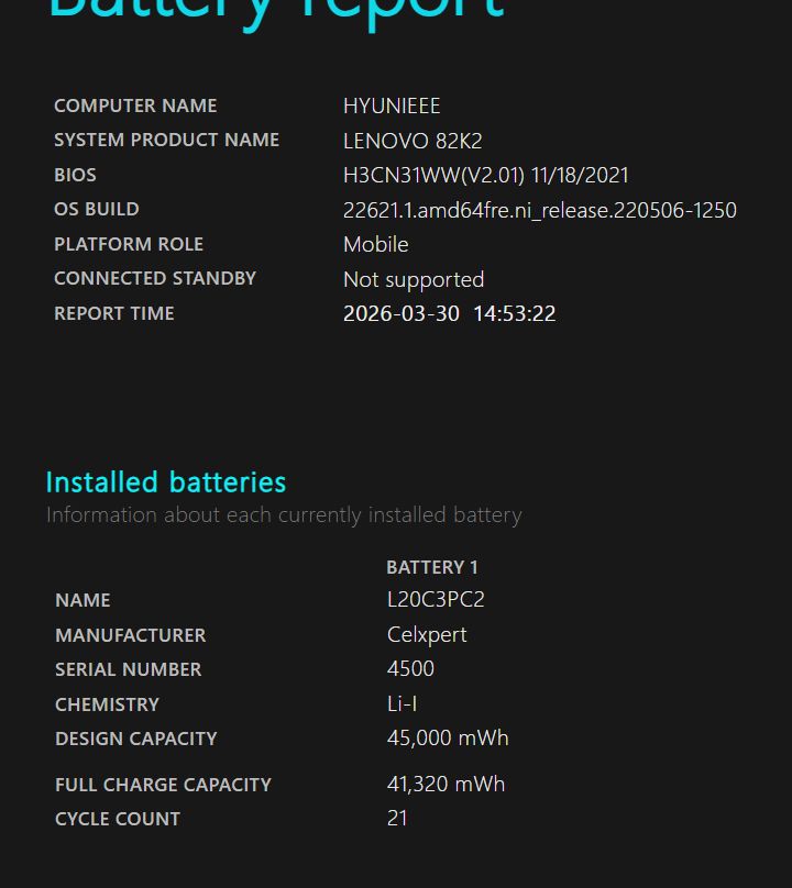 레노버 게이밍 3 아이디어패드 노트북 15ACH6 3050ti 512GB 이미지
