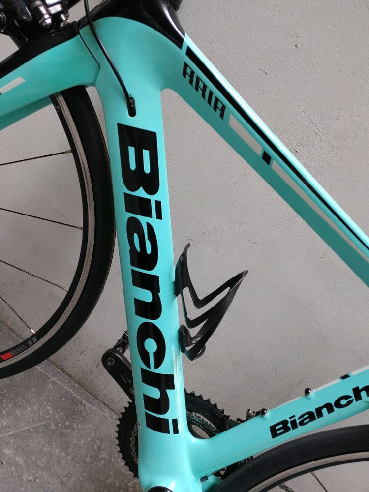 상태S급 20년 비앙키 아리아 풀 레코드 카본 로드자전거 44이즈 팔아요. 이미지