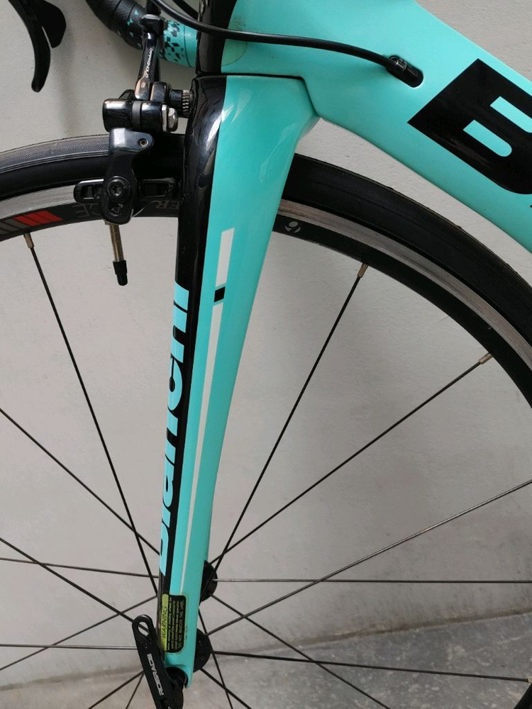 상태S급 20년 비앙키 아리아 풀 레코드 카본 로드자전거 44이즈 팔아요. 이미지