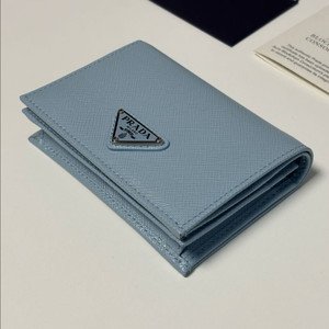 프라다 사피아노 반지갑 블루 이미지
