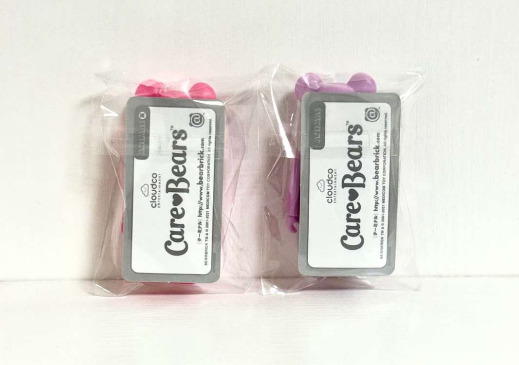 [한정판]베어브릭 - 43탄 케어베어 핑크+퍼플 세트(애니멀) 이미지