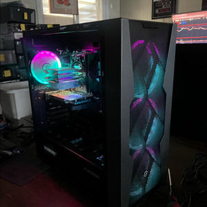 9세대 GTX1650 게이밍 컴퓨터 본체 데스크탑 PC 이미지