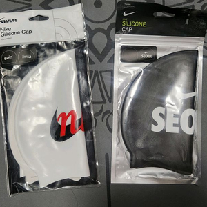 나이키 시그니처 스우시 실리콘 유니버시티레드 + 나이키 시티 서울 실리콘캡 이미지