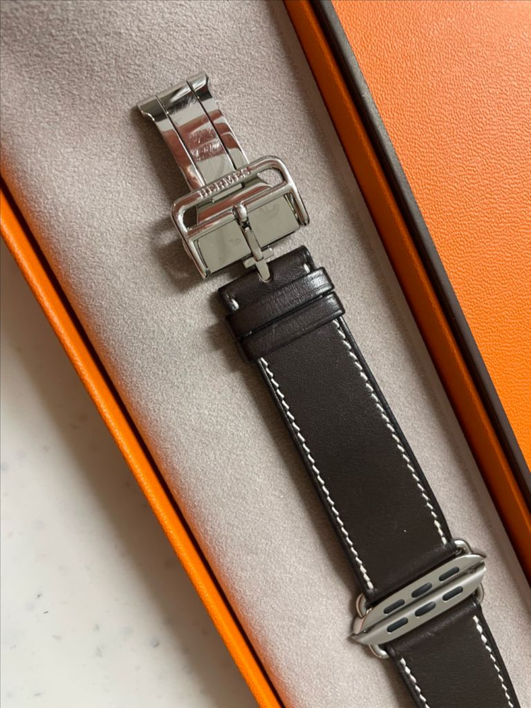 애플워치 에르메스 에벤 디버클 45mm SSS급 이미지