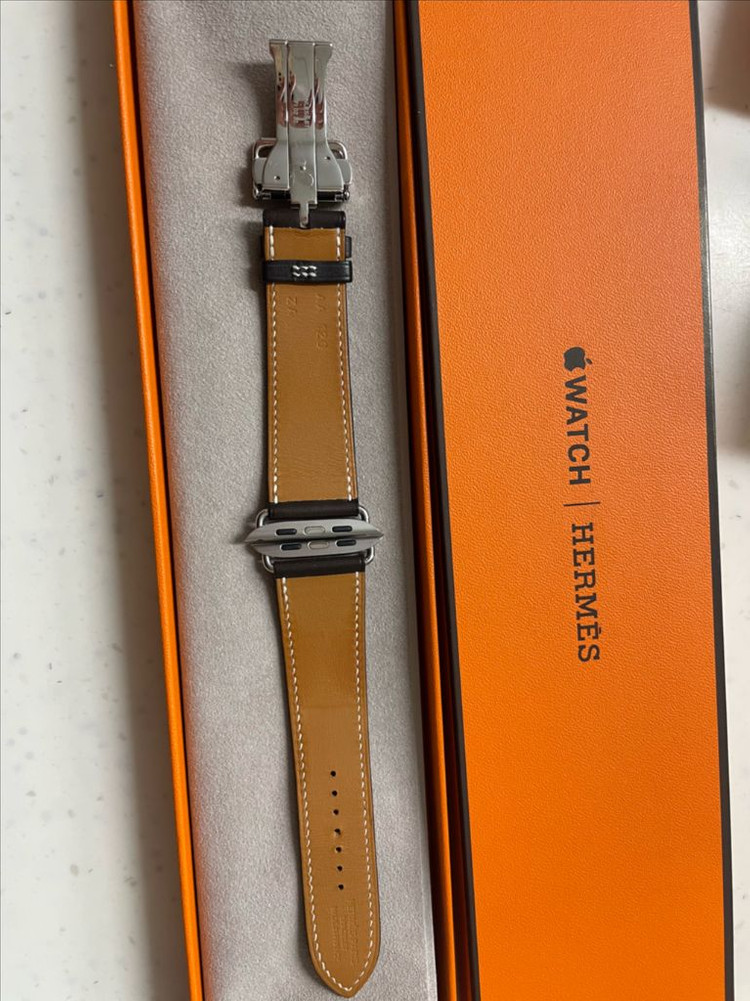 애플워치 에르메스 에벤 디버클 45mm SSS급 이미지