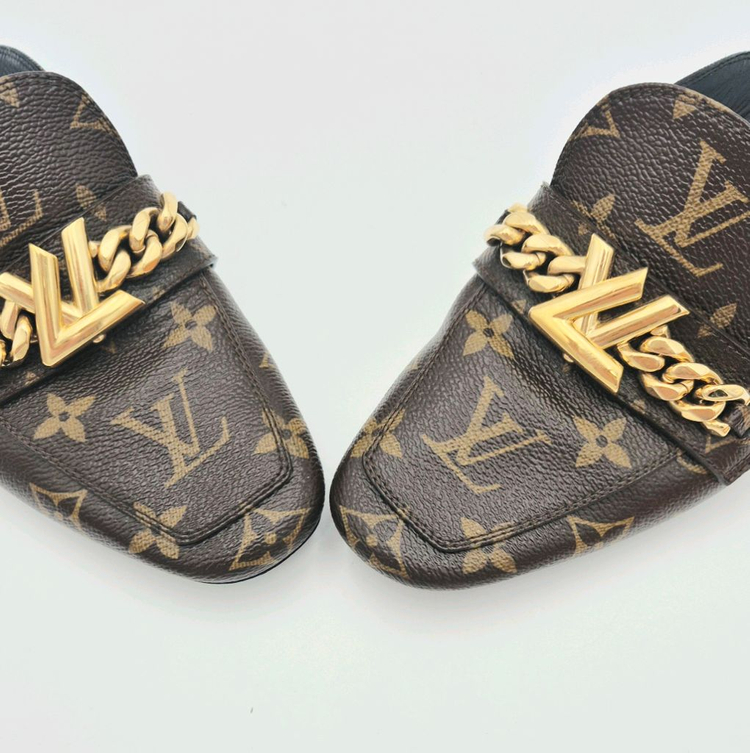 [중고명품셀렉트]루이비통 어퍼케이스 여성 뮬 슬리퍼 36 이미지
