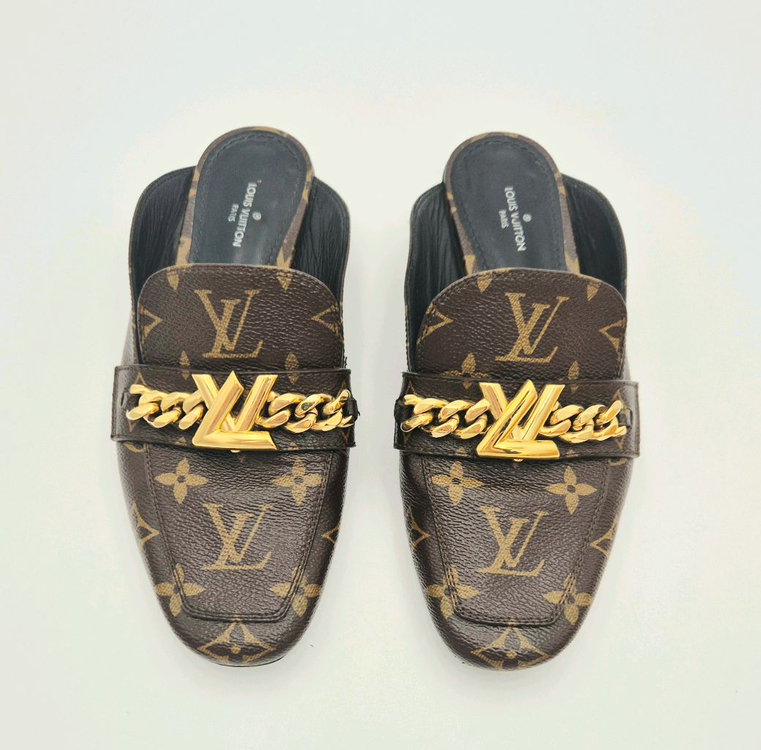 [중고명품셀렉트]루이비통 어퍼케이스 여성 뮬 슬리퍼 36 이미지