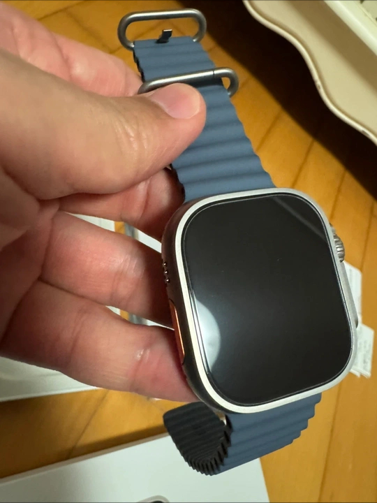 애플워치 울트라 3 내추럴 티타늄 이미지