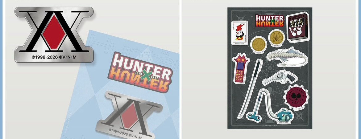 헌터헌터 애니플러스 콜라보카페 굿즈 미개봉 미사용 새상품 이미지