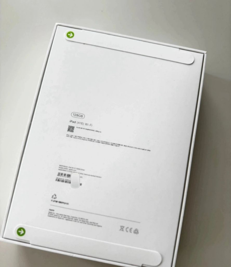 새상품 iPad A16 Wi-Fi 128GB/미개봉실버 이미지