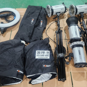 포맥스(Fomex)E600 스트로보4대및 스튜디오 조명 세트 A60330 이미지