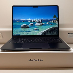 맥북에어 M4 기본형 (램16기가, SSD256기가 풀박스) 이미지