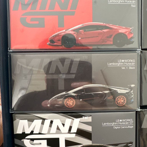 미니지티 MINIGT 람보르기니 우라칸 LBWK (레드/블랙/카모) 이미지