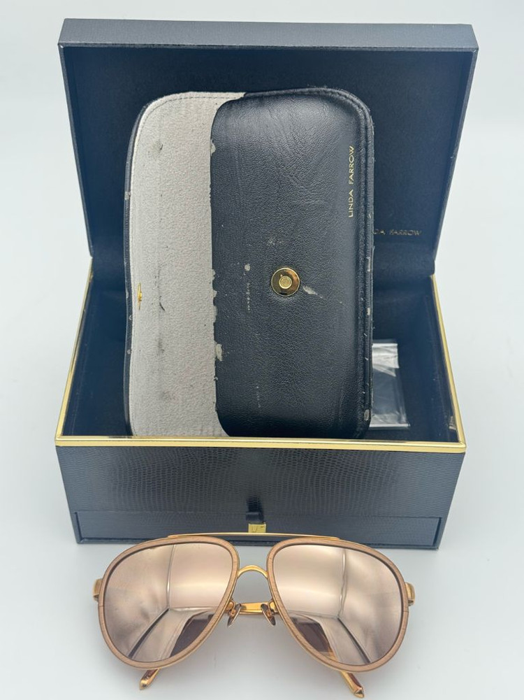 린다페로우 24K 골드미러 선글라스 이미지