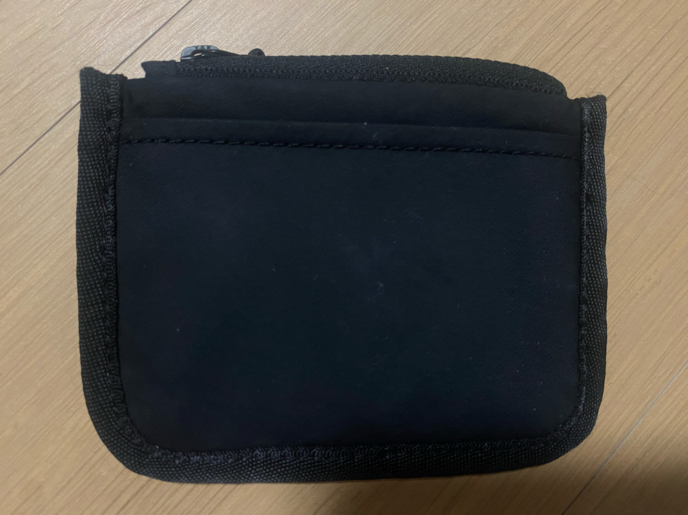 룰루레몬 카드지갑 블랙 이미지