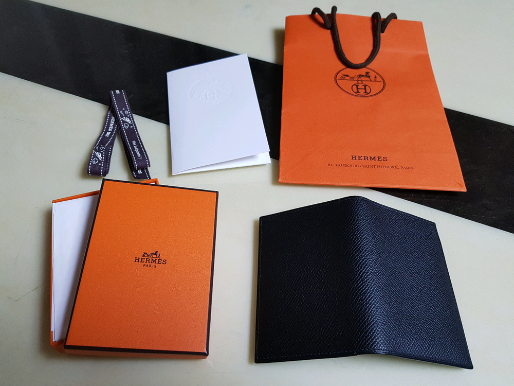 [인천] 에르메스 유클리드 카드지갑 블랙(Noir) 색상 정품 판매합니다. 이미지