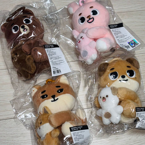 [미개봉] 데이식스 나안아 데니멀즈 마그넷 플러시 세트 (일괄양도) 이미지