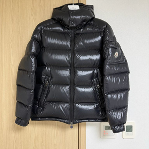 [3] 23 / 24 몽클레어 마야 Maya 후드 숏패딩 블랙 매장판 이미지