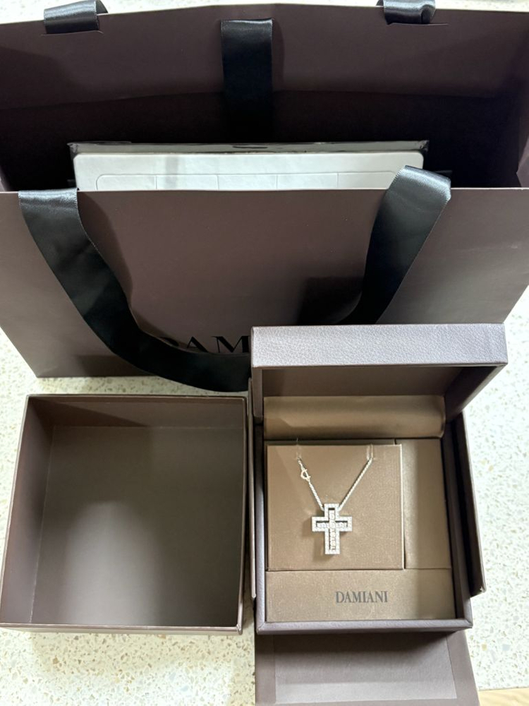 다미아니 벨에포크 라지 목걸이 보증서 영수증 풀박스 이미지