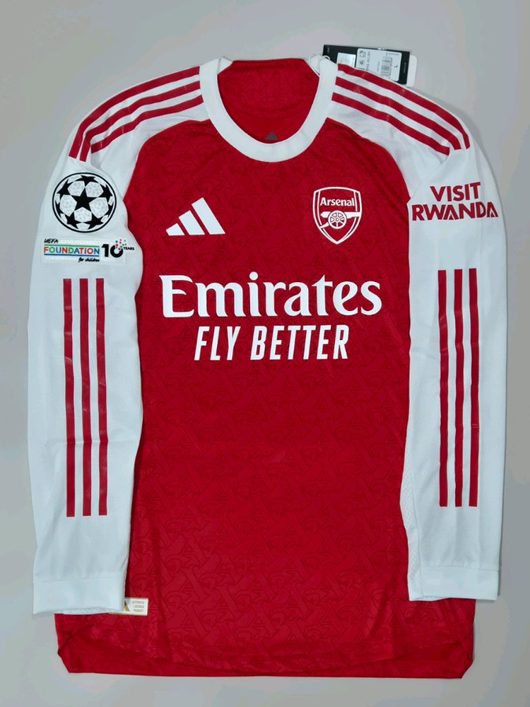 아스날 25 26 홈 트로사르 긴팔 유니폼 L사이즈 이미지