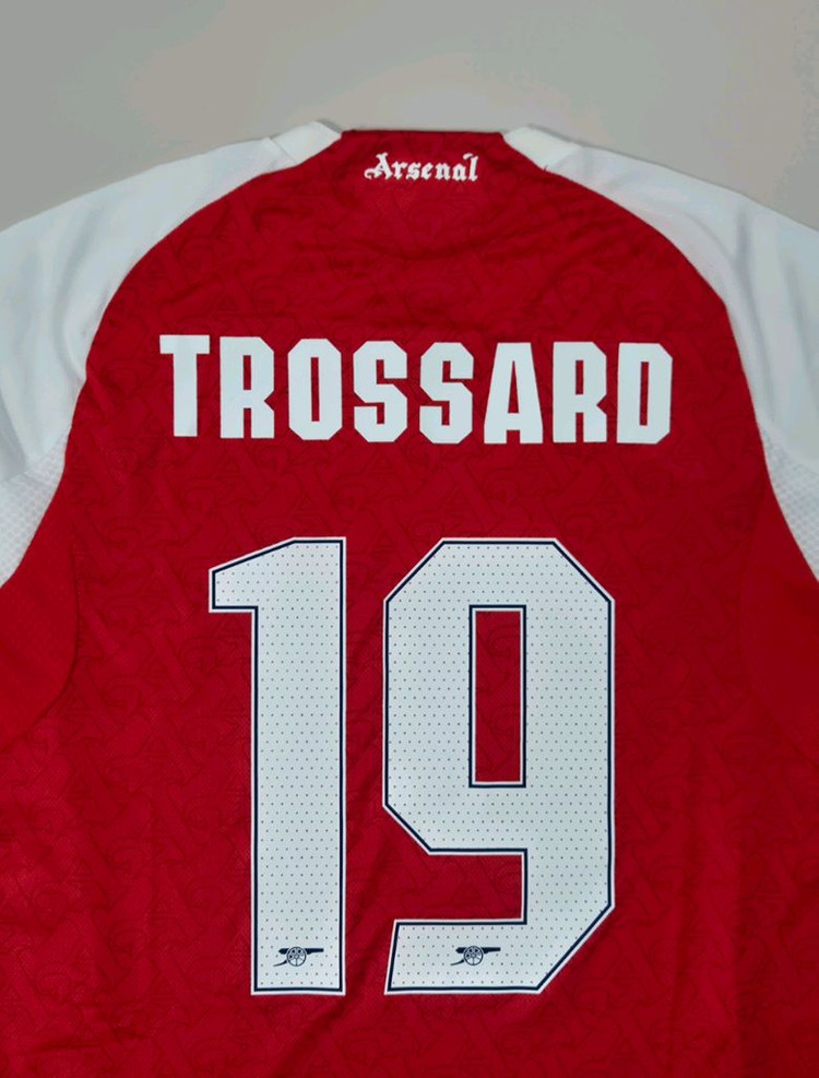 아스날 25 26 홈 트로사르 긴팔 유니폼 L사이즈 이미지