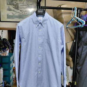 [브룩스브라더스]리젠트 하운드투스 셔츠L(16 1/2-33)사이즈 이미지