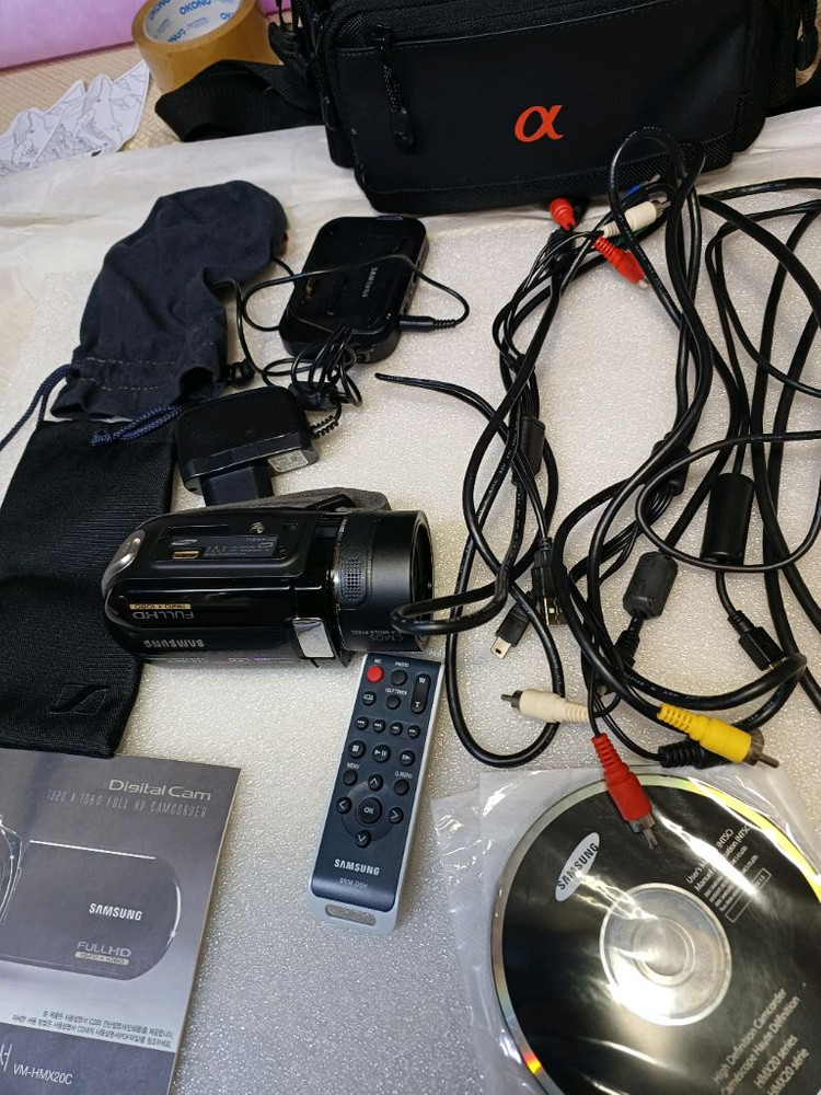 삼성 hmx20c 디지털 캠코더 이미지