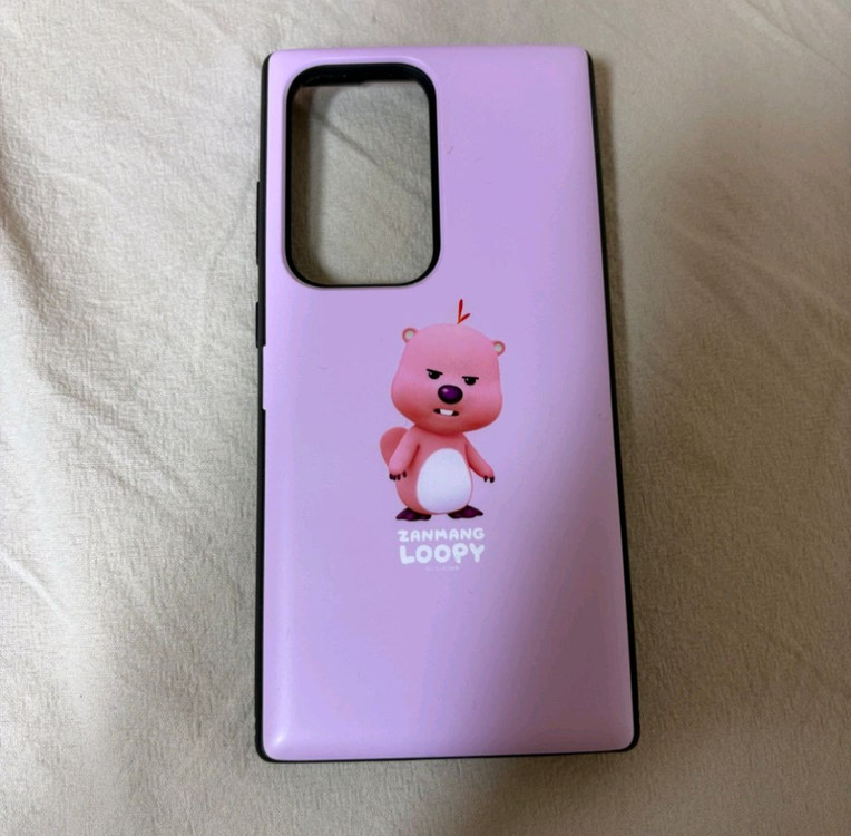 갤럭시S24울트라 잔망루피 카드도어 범퍼케이스 이미지