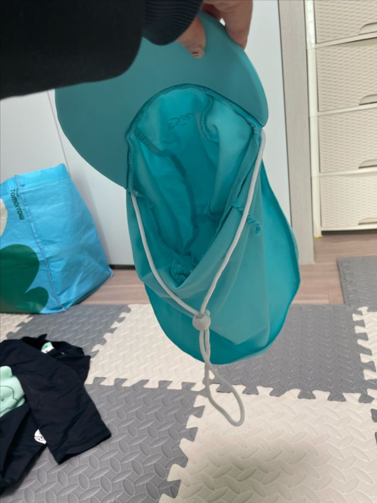 남아수영모자 / 플랩캡 / s사이즈 / 3-7세 이미지