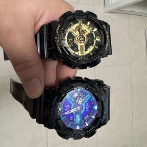 지샥 빅페이스 흑금 검보 2개 일괄 팝니다 이미지