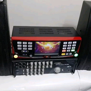 노래방기기tj미디어반주기셋트앰프스피커태진마이크 이미지