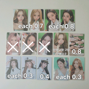 아이브 팬콘서트 포카팩 리바이브 엠디 MD 셀포 유닛 단체 7만원 특전 컨포 콜렉트북 이미지