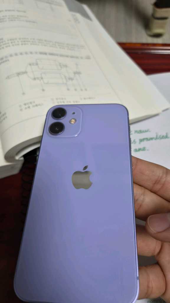 아이폰 12 미니 128기가 퍼플 이미지
